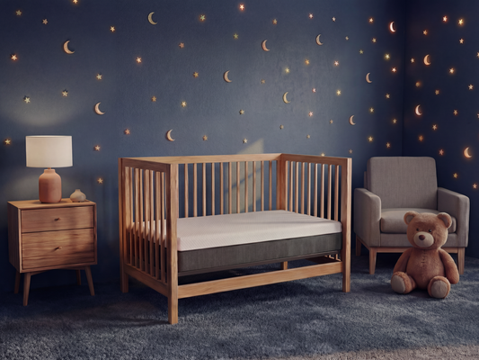 MITEPROOF Ergonomik Ortopedik Visko Bebek Yatağı