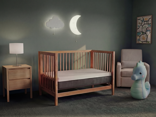 MITEPROOF Ergonomik Ortopedik Lateks Bebek Yatağı