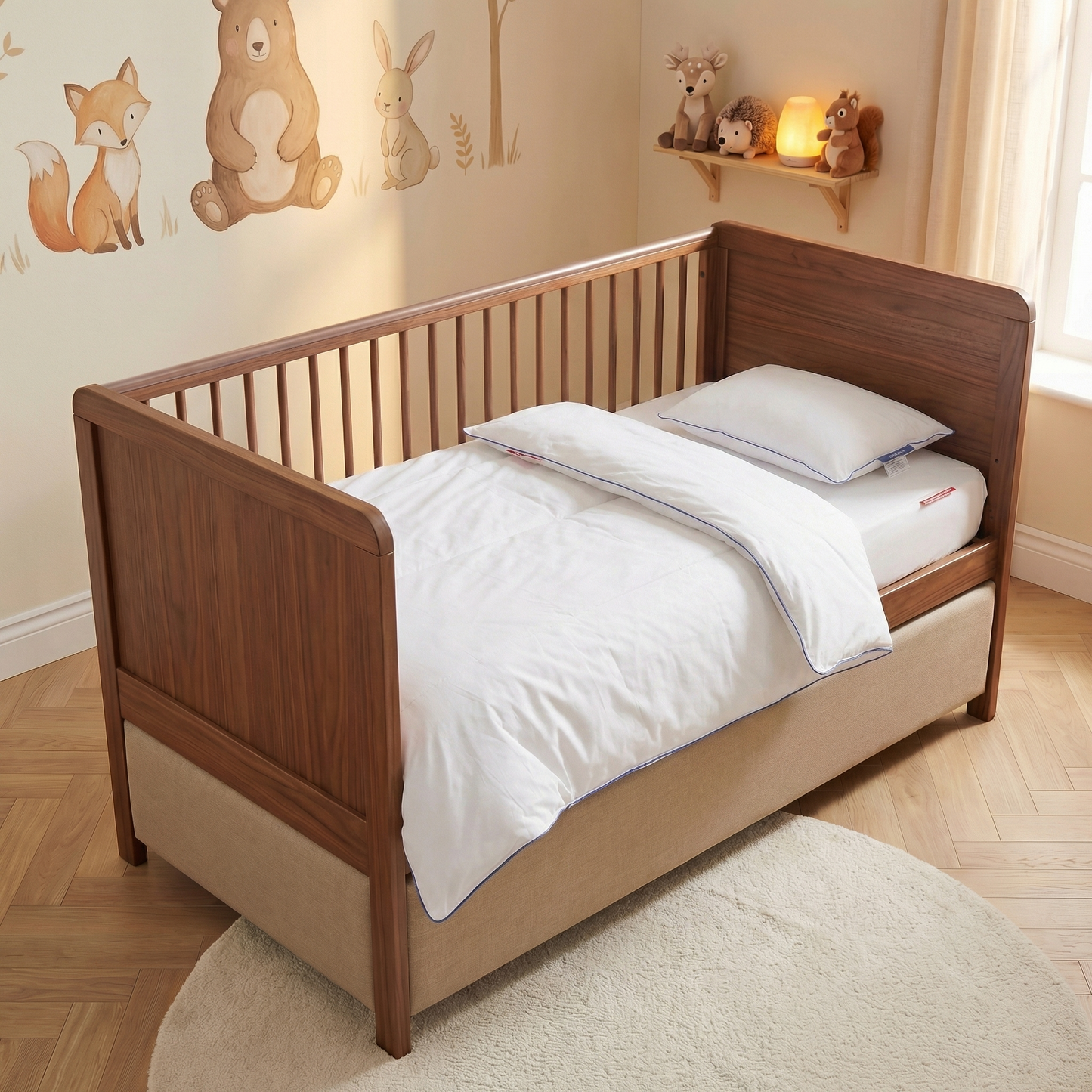 MITEPROOF Bebek Nevresim Takımı + Çarşaf + Yastık Alezi 150x200 (No Mite, No Dust, No Pollen)